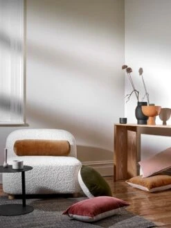 Luxury Velvet Bolster - Hazelnut -Best Home 2020 luxury velvet cushions 1 1 6