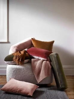 Luxury Velvet Bolster - Merlot -Best Home 2020 luxury velvet cushions 2 2 8