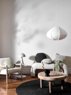 Vintage Linen Fringe 55cm Round Cushion - Storm