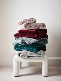 Jaipur Coverlet - Rosewater & Merlot -Best Home 2022 bedcover stack 2