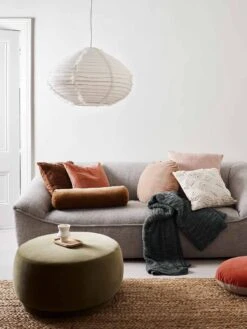 Basket Weave Throw - Shadow -Best Home 2022 living cushions throws 1 3