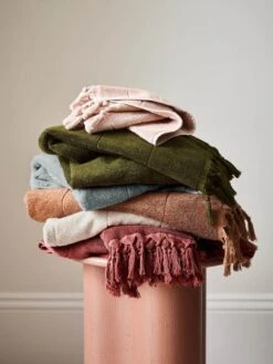 Paros Bath Towel Set - Pink Clay 18 Paros Bath Towel Set - Pink Clay -Best Home 2022 paros bath towel stack 2 3