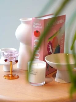 Petit Pompom Candleholder - Pink 17 Petit Pompom Candleholder - Pink -Best Home 2023 home decor 3