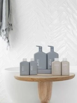 White Tea & Argan Oil Shampoo & Conditioner Duo -Best Home al ive green white tea argan oil shampoo conditioner 2