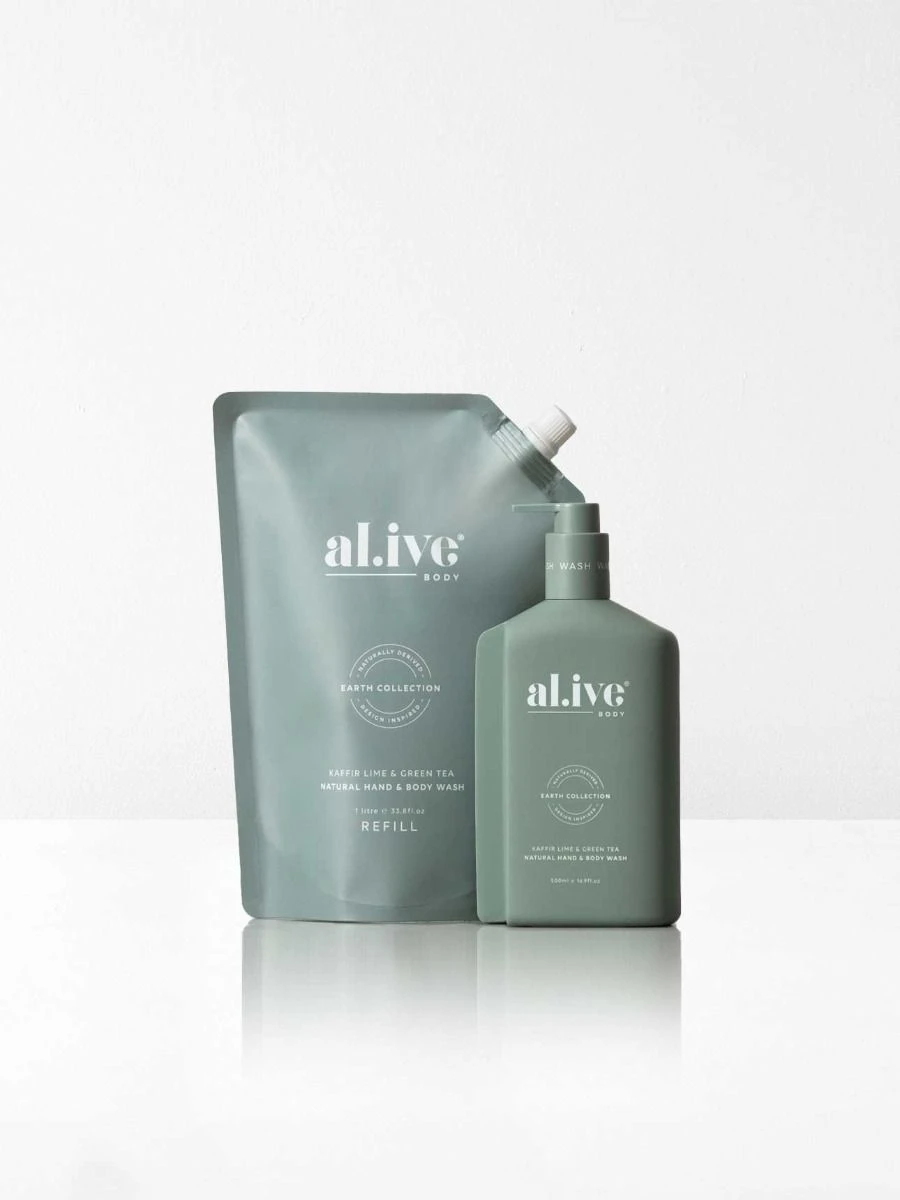 Kaffir Lime & Green Tea Hand & Body Wash 4 Kaffir Lime & Green Tea Hand & Body Wash - Image 2