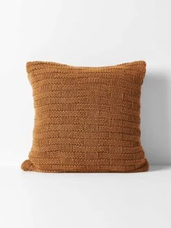 Basket Weave Cushion - Bronze