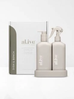Bench Spray & Dishwashing Liquid Kitchen DUO + Tray