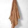 Cable Knit Throw - Rosewood -Best Home cable knit throw rosewood 1
