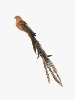 Peacock Decoration - Amber