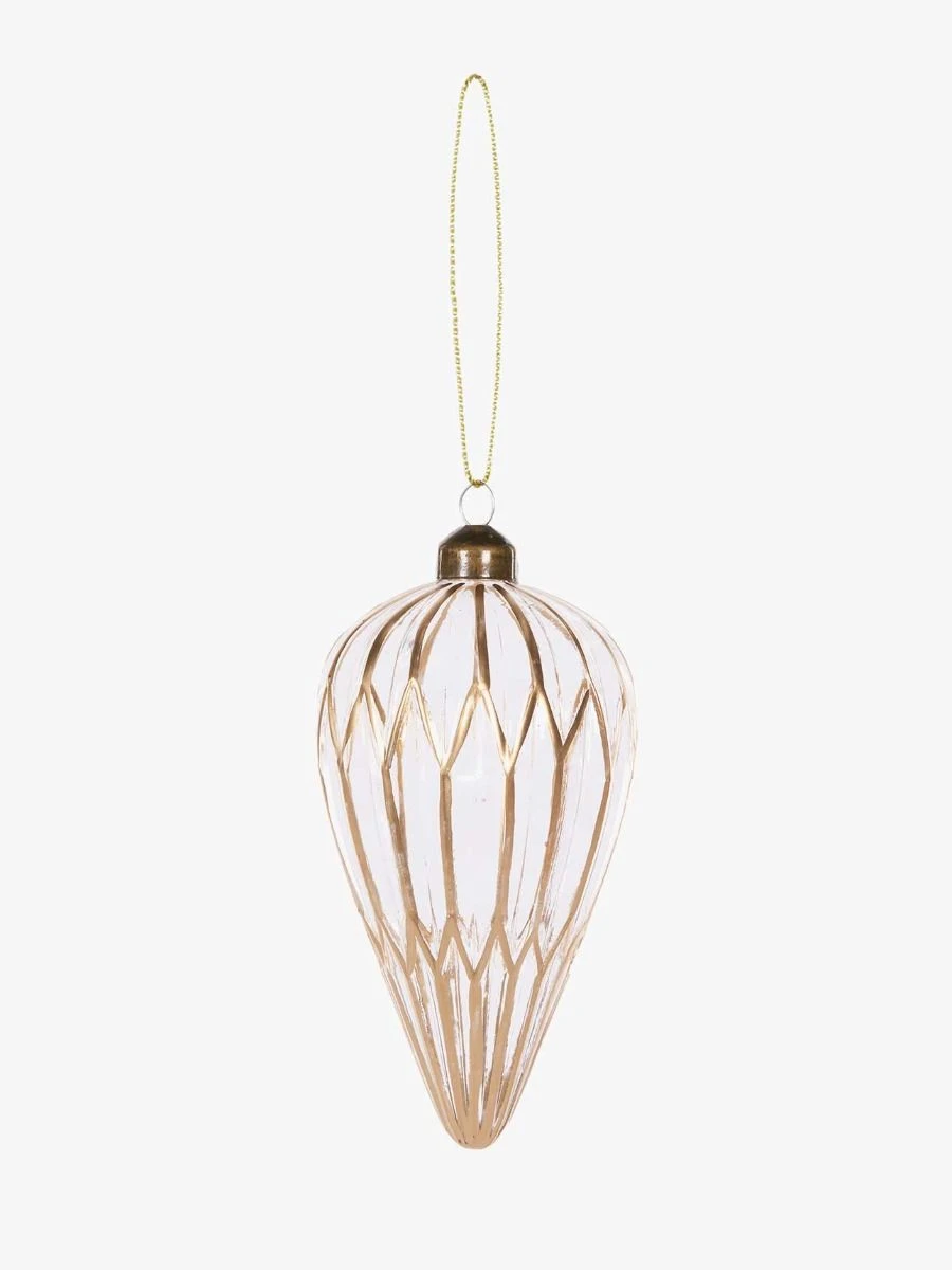 Cathedral Drop Bauble - Copper 3 Cathedral Drop Bauble - Copper