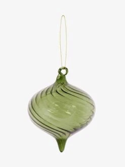 Swirl Bauble - Green