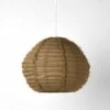 Cloud Fringed Ball Pendant - Bronze -Best Home cloud fringed linen pendant ball bronze