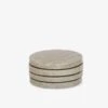 Siena Marble Coaster Set - Latte -Best Home coast to coast roud marble coasters beige