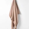 Crinkle Throw - Pink Clay -Best Home crinkle throw pink clay 1 1