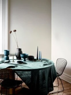 Volute Platter - Smoke -Best Home dining table jade