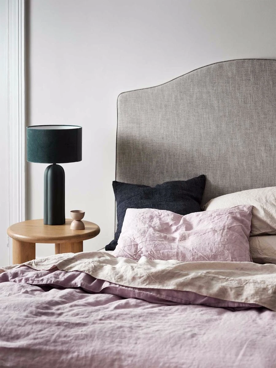 Emile Pure Linen Standard Pillowcase - Burnished Lilac 5 Emile Pure Linen Standard Pillowcase - Burnished Lilac - Image 3