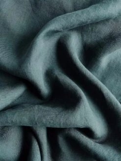 Emile Pure Linen Quilt Cover - Greystone 9 Emile Pure Linen Quilt Cover - Greystone -Best Home emile bedlinen greystone detail 3