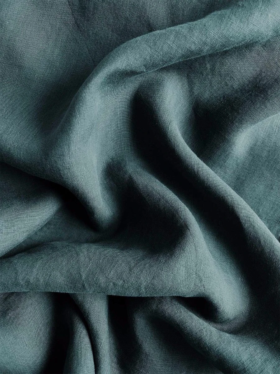 Emile Pure Linen Quilt Cover - Greystone 4 Emile Pure Linen Quilt Cover - Greystone - Image 2