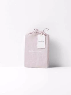 Emile Pure Linen Standard Pillowcase - Burnished Lilac 9 Emile Pure Linen Standard Pillowcase - Burnished Lilac -Best Home emile packaging pillowcase burnished lilac