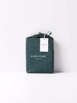 Emile Pure Linen European Pillowcase - Greystone -Best Home emile packaging pillowcase greystone 1