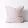 Emile Pure Linen European Pillowcase - Burnished Lilac -Best Home emile pillowcase euro burnished lilac