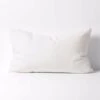 Emile Pure Linen Standard Pillowcase - Marshmallow -Best Home emile pillowcase standard marshmallow