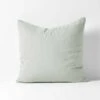 Emile Pure Linen European Pillowcase - Mineral -Best Home emile pure linen euro mineral