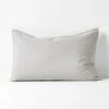 Emile Linen Standard Pillowcase - Glacier -Best Home emile pure linen pillowcase glacier 1