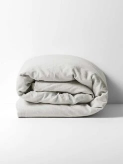 Emile Pure Linen Quilt Cover - Glacier 10 Emile Pure Linen Quilt Cover - Glacier -Best Home emile quilt cover glacier