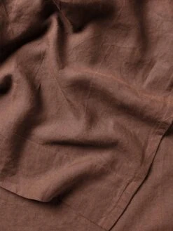 Emile Pure Linen Quilt Cover - Clove -Best Home emile sheets clove 4 5