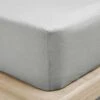 Emile Linen Fitted Sheet - Glacier 1 Emile Linen Fitted Sheet - Glacier -Best Home emile sheets glacier 2 2