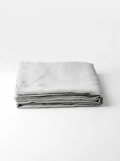 Emile Linen Flat Sheet - Glacier 8 Emile Linen Flat Sheet - Glacier -Best Home emile sheets glacier 3