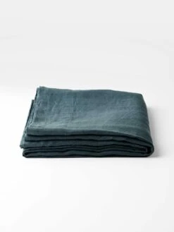 Emile Linen Flat Sheet - Greystone -Best Home emile sheets greystone 3