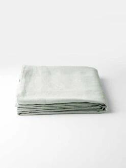 Emile Linen Flat Sheet - Mineral -Best Home emile sheets mineral 3