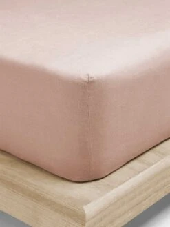 Emile Linen Fitted Sheet - Spanish Villa