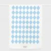 Blue Diamonds Tea Towel