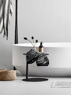 Aperto Ali Round Side Table - Black 10 Aperto Ali Round Side Table - Black -Best Home globe west aperto ali side table black 4