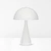 Easton Dome Table Lamp In White -Best Home globe west easton dome table lamp white