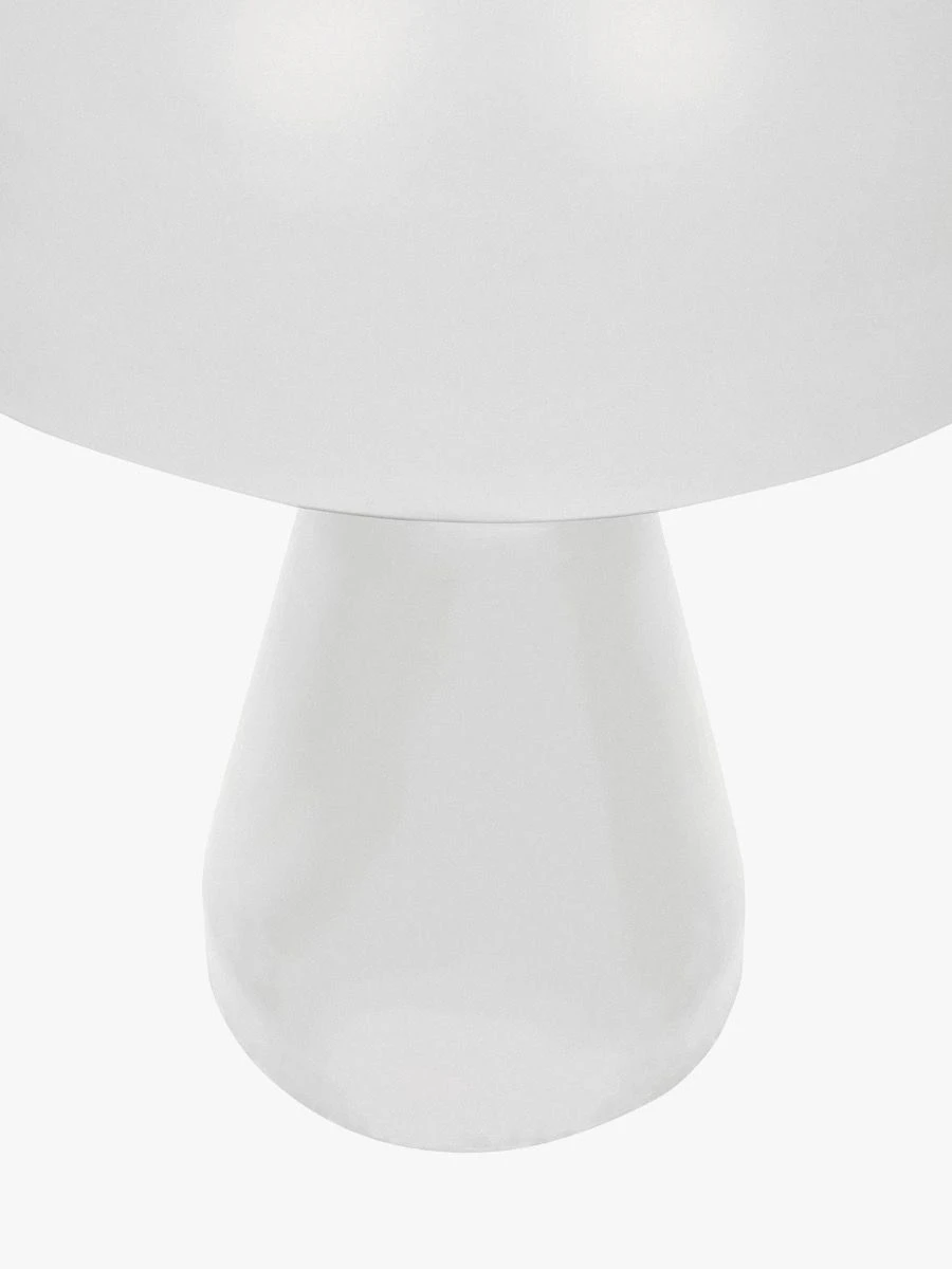 Easton Dome Table Lamp In White 4 Easton Dome Table Lamp In White - Image 2
