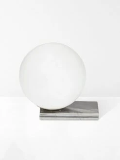 Easton Orb Table Lamp - Grey