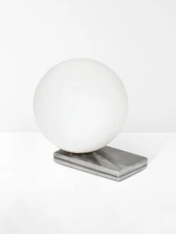 Easton Orb Table Lamp - Grey -Best Home globe west easton orb table lamp grey 1