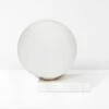 Easton Orb Table Lamp In White -Best Home globe west easton orb table lamp white