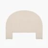 Kennedy Arch Bedhead In Bone Weave - Queen -Best Home globe west kennedy bed head boucle queen 1