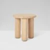 Linea Chubby Side Table - Oak -Best Home globe west linea chubby side table natural oak 1