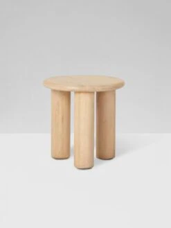 Linea Chubby Side Table - Oak