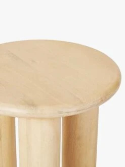 Linea Chubby Side Table - Oak -Best Home globe west linea chubby side table natural oak 3