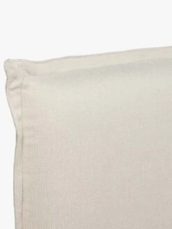 Vittoria Flanged Bedhead In Sandstone Pebble - Queen -Best Home globe west vittoria flanged bedhead sandstone pebble 3