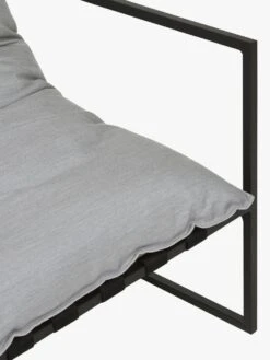 Aruba Outdoor Chair - Lead/ Black -Best Home globewest aruba frame occasional chair black 3