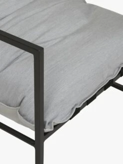 Aruba Outdoor Chair - Lead/ Black -Best Home globewest aruba frame occasional chair black 4