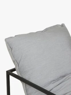 Aruba Outdoor Chair - Lead/ Black -Best Home globewest aruba frame occasional chair black 6